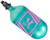 HK Army Aerolite "Extra Lite" Air System w/ Elite Pro Adjustable Regulator - 80/4500 - Slash Metallic Turquoise/Pink