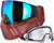 Carbon CRBN Zero Pro Paintball Mask (Less Coverage) - Fade Blood