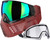 Carbon CRBN Zero Pro Paintball Mask (Less Coverage) - Fade Blood