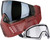Carbon CRBN Zero Pro Paintball Mask (Less Coverage) - Fade Blood