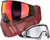 Carbon CRBN Zero Pro Paintball Mask (Less Coverage) - Fade Blood