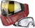 Carbon CRBN Zero Pro Paintball Mask (Less Coverage) - Fade Blood