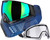 Carbon CRBN Zero Pro Paintball Mask (Less Coverage) - Fade Indigo