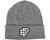 Exalt Monogram Paintball Beanie - Gray