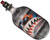 Ninja Lite Carbon Fiber Air Tank - 68/4500 w/ Pro V3 Regulator - SE Warhawk Dolphin Orange (Grey)