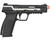 G&G Armament Piranha MK1 Gas Blow Back Airsoft Pistol - Silver (GAS-GPM-PRN-SBB-UCM)