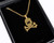 HK Army Skull Franco Chain - 3mm Gold