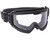 Rothco OTG Airsoft Goggles - Black w/ Clear Lens