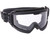 Rothco OTG Airsoft Goggles - Black w/ Clear Lens