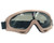 Bravo V2 Tactical Airsoft Goggles - Tan/Black