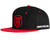 Dye Ironmen Snap Back Hat - Black/Red