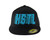 HK Army Flex Fit HSTL Hat - Black/Turquoise - Small/Medium (ZYX-2701)