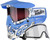 JT ProFlex Paintball Mask - LE Dynasty Dragon Blue w/ 2 Lenses