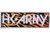 HK Army Velcro Patch - Large Typeface Tiger