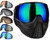HK Army KLR Paintball Mask w/ Additional Free Lens - Onyx w/ Aurora Lens