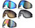HK Army SLR Paintball Mask w/ Additional Free Lens - Tide (White/Black w/ Arctic Lens)