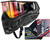HK Army HSTL Skull Thermal Paintball Mask w/ Free Microfiber Cloth - Death (Black w/ Fire Lens)