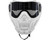 HK Army HSTL Skull Thermal Paintball Mask w/ Free Microfiber Cloth - Ghost (White w/ Smoke Lens)