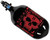 HK Army Aerolite "Extra Lite" Air System w/ Pro Adjustable Regulator - 68/4500 - Doom Black/Red