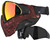 Push Unite Paintball Mask w/ Free Additional Smoke Lens - Sandana Red