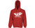 JT Paintball Hooded Pull Over Sweatshirt - Red