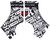 HK Army Cleat Covers - Short - Chaos Black