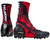 HK Army Cleat Covers - Short - Tiger Red