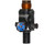 Refurbished - HK Army Aerolite2 Pro Adjustable Regulator - Black Base w/ Orange Threads - 4500 PSI (031-0240)