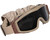 Refurbished - Valken V-Tac Tango Airsoft Goggles - Thermal Lens - Tan w/ Smoke Lense (021-0206)