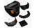 Carbon CRBN Zero Pro Paintball Mask (More Coverage) - Blaze