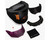 Carbon CRBN Zero Pro Paintball Mask (More Coverage) - Violet