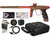 DLX Luxe TM40 Paintball Gun - Dust Brown/Gloss Hunter Orange