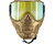 HK Army HSTL Skull Thermal Paintball Mask - Metallic Gold (Gold w/ Gold Lens)