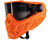 HK Army HSTL Skull Thermal Paintball Mask - Neon Orange (Orange w/ Smoke Lens)