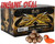 DXS Gold 2,000 Round Paintball Case - Gold Shell w/ Tournament Orange Fill ( .68 Caliber )