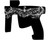 Laser Engraved Gun Design - Phoenix