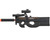 Well D90H AEG Airsoft Gun - Black (D90H)