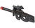Well D90H AEG Airsoft Gun - Black (D90H)