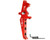 Maxx Model CNC Aluminum Advanced Speed Trigger Style E - Red (MX-TRG002SER)