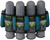 Bunkerkings Fly2 Pack Paintball Harness w/ 8 ESC Pods - 4+7 - Acid Skull