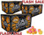 3 Cases of GI Sportz 4 Star Paintballs (6,000 Rounds Total) - Yellow Fill ( .68 Caliber )