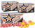 3 Cases of GI Sportz 4 Star Paintballs (6,000 Rounds Total) - Yellow Fill ( .68 Caliber )