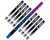 HK Army 15" Autococker Threaded LAZR Elite "Orbit" Barrel Kit w/ Black Inserts - Dust Blue/Dust Purple Fade