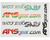 ANSgear.com Logo Sticker Sheet - Digi Camo