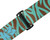 KM Paintball Universal JT Goggle Strap - Tiger (Teal & Brown)