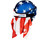 Dye X Halo Head Wrap - Merica