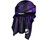 Dye X Halo Head Wrap - Hex 3D Purple