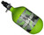 Refurbished - Valken Zero-G Riot 68/4500 Compressed Air Tank - Green (031-0293) (Requires Hydro Testing)