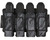 Virtue Elite Pack Paintball Harness w/ 4 Free 170rnd Lock Pods - 4+7 - Graphic Black