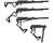Black Bunker BM8 .177 Caliber Air Rifle - Black (51600)